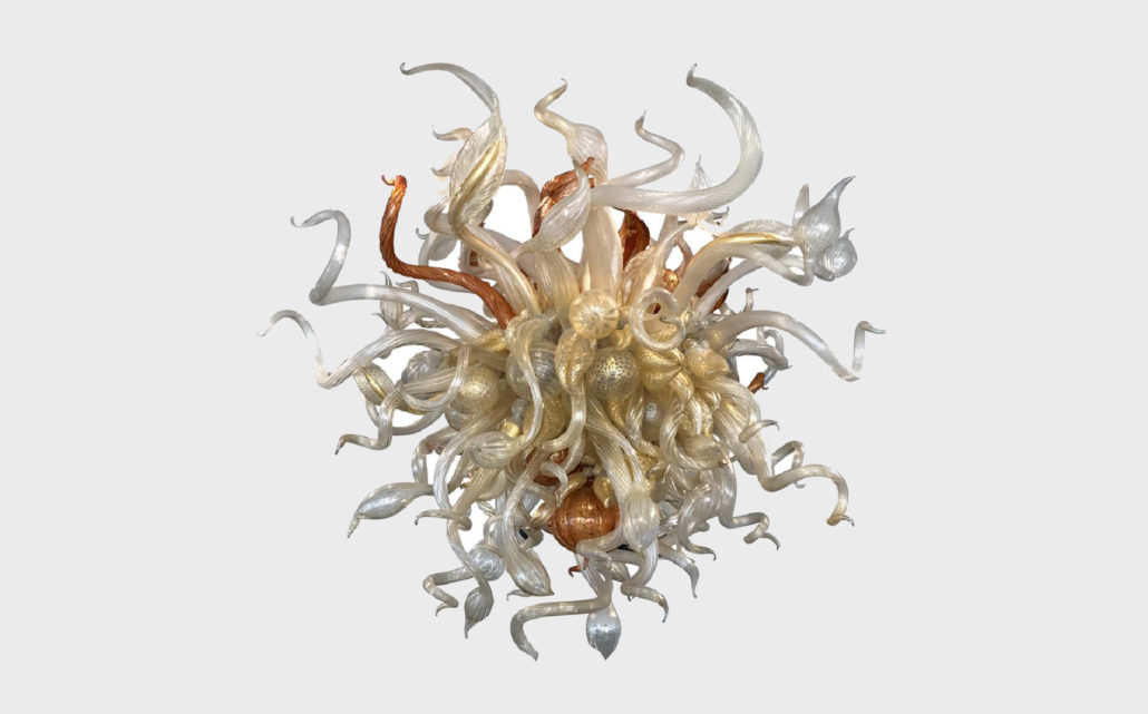 DALE CHIHULY: BLOWN GLASS CHANDELIER